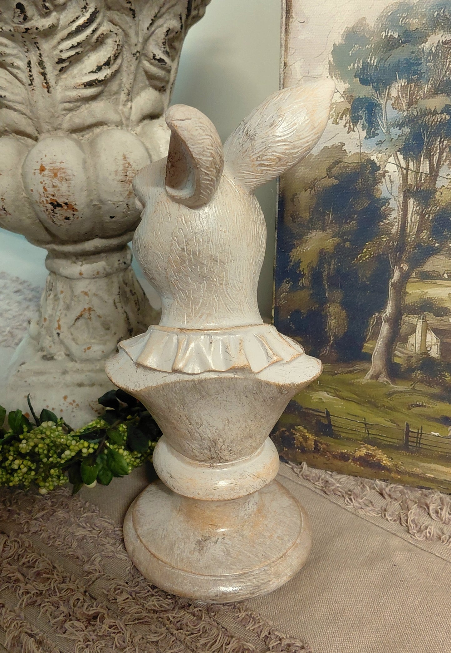 Vintage Style Rabbit Bust