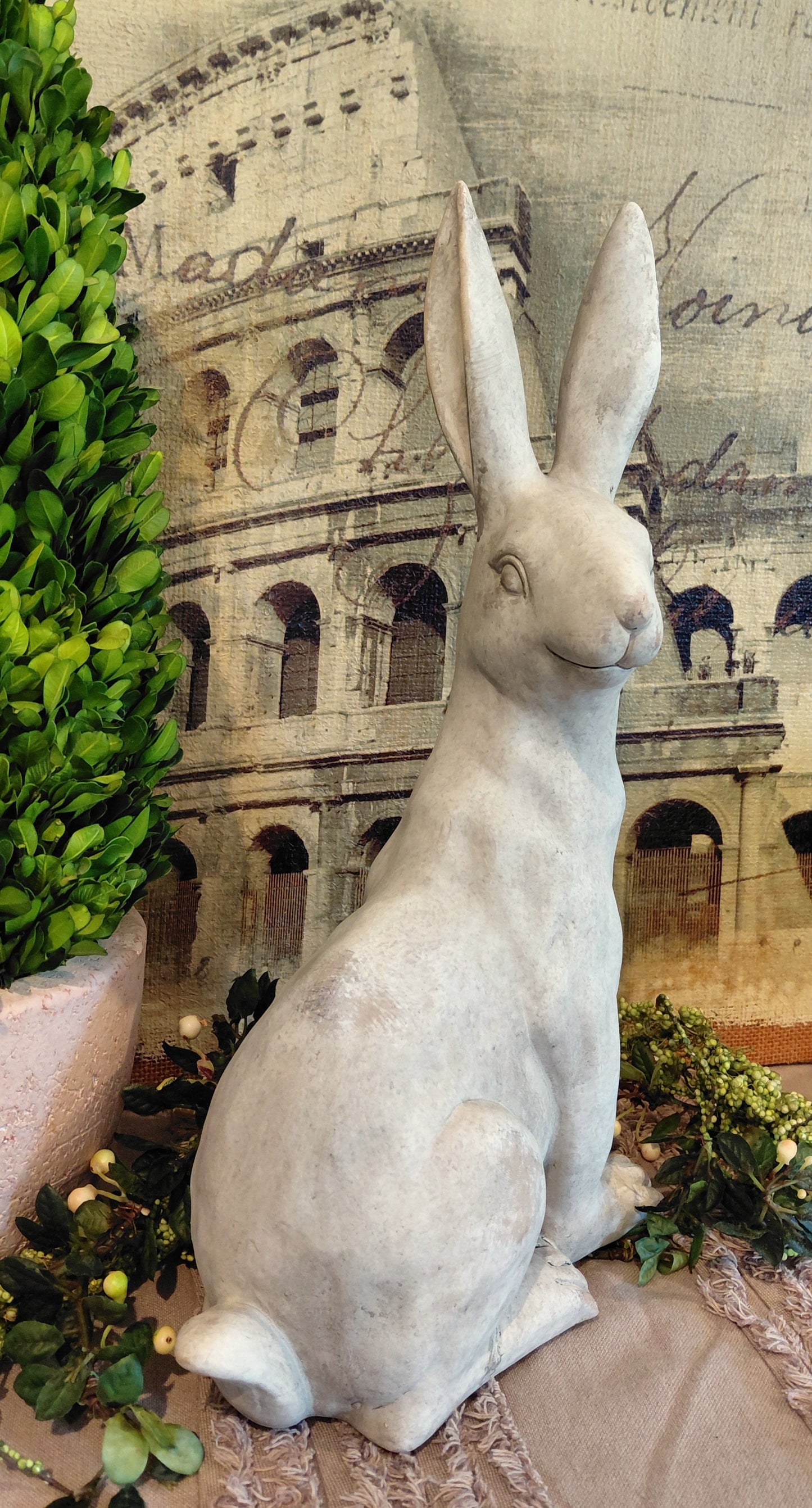 Yorke Aged Garden Bunny