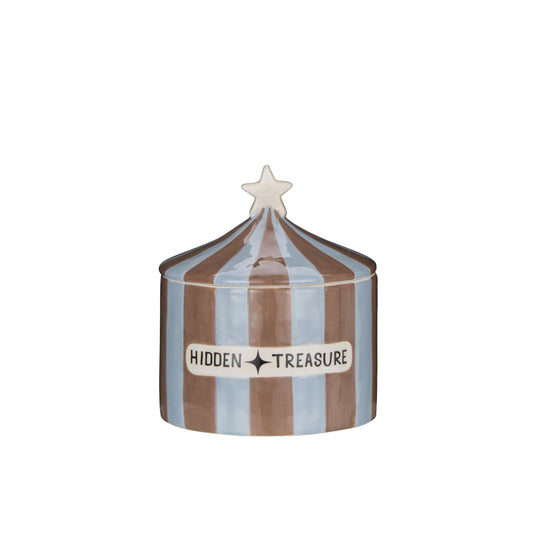 Hidden Treasures Ceramic Canister