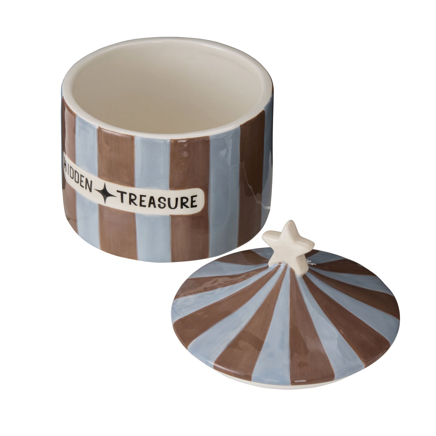 Hidden Treasures Ceramic Canister
