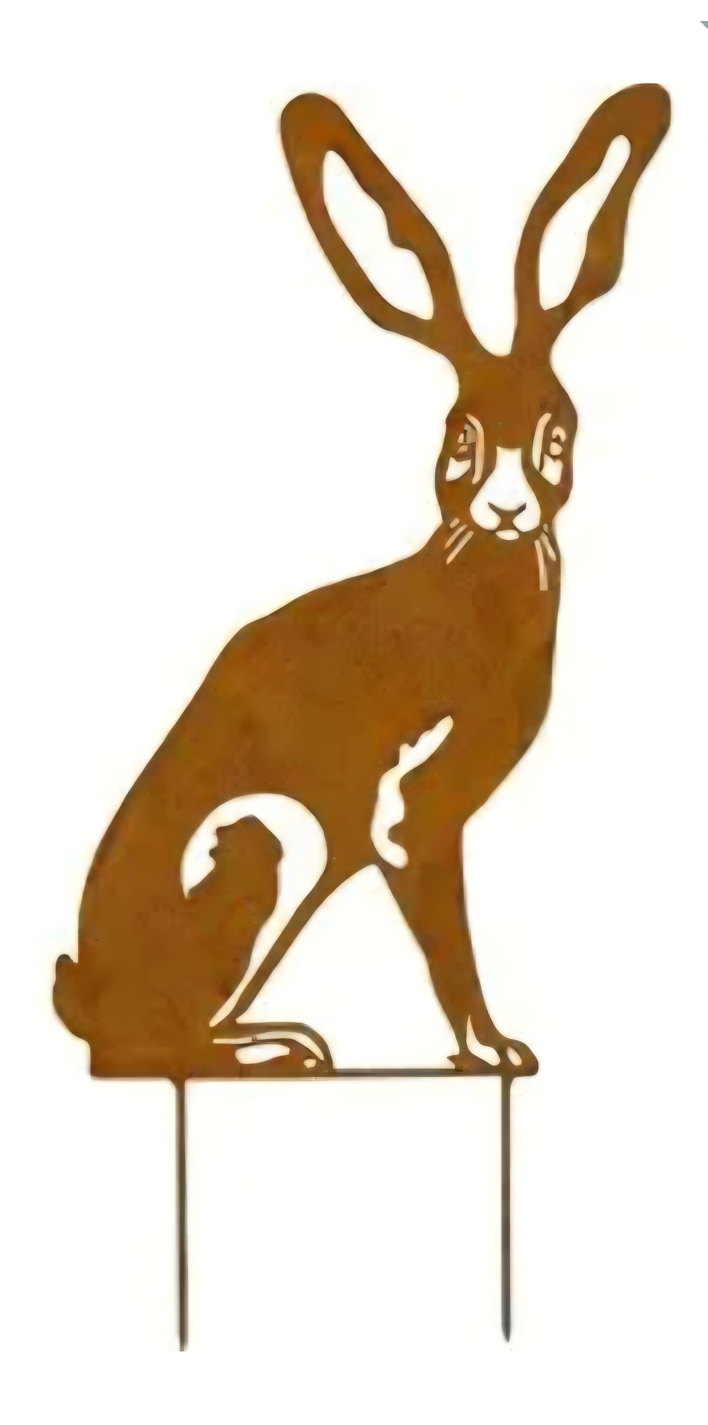 Rustic Hare Garden Stake